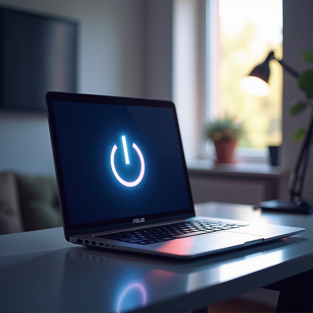 اللابتوب من أسوس لا يشتغل ولكن ضوء الطاقة يعمل