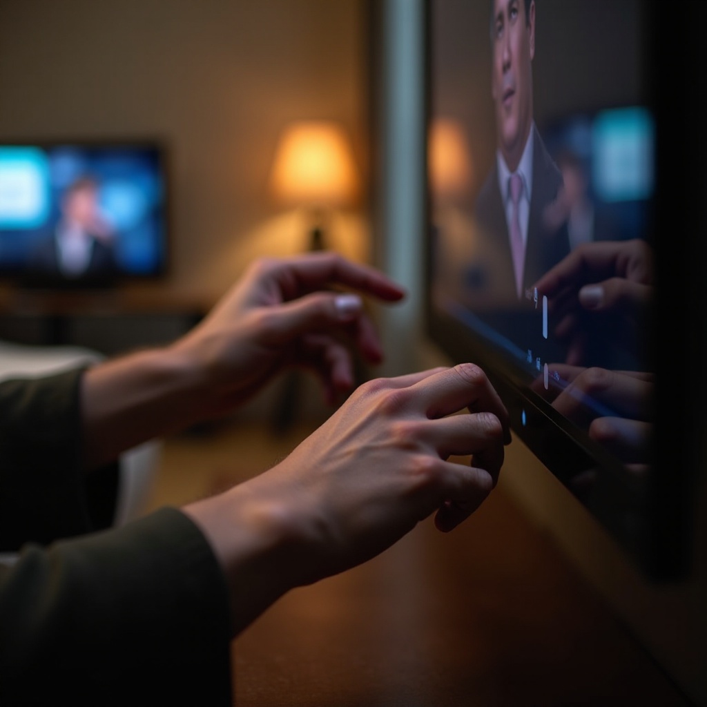 ръчни контроли на телевизор Vizio