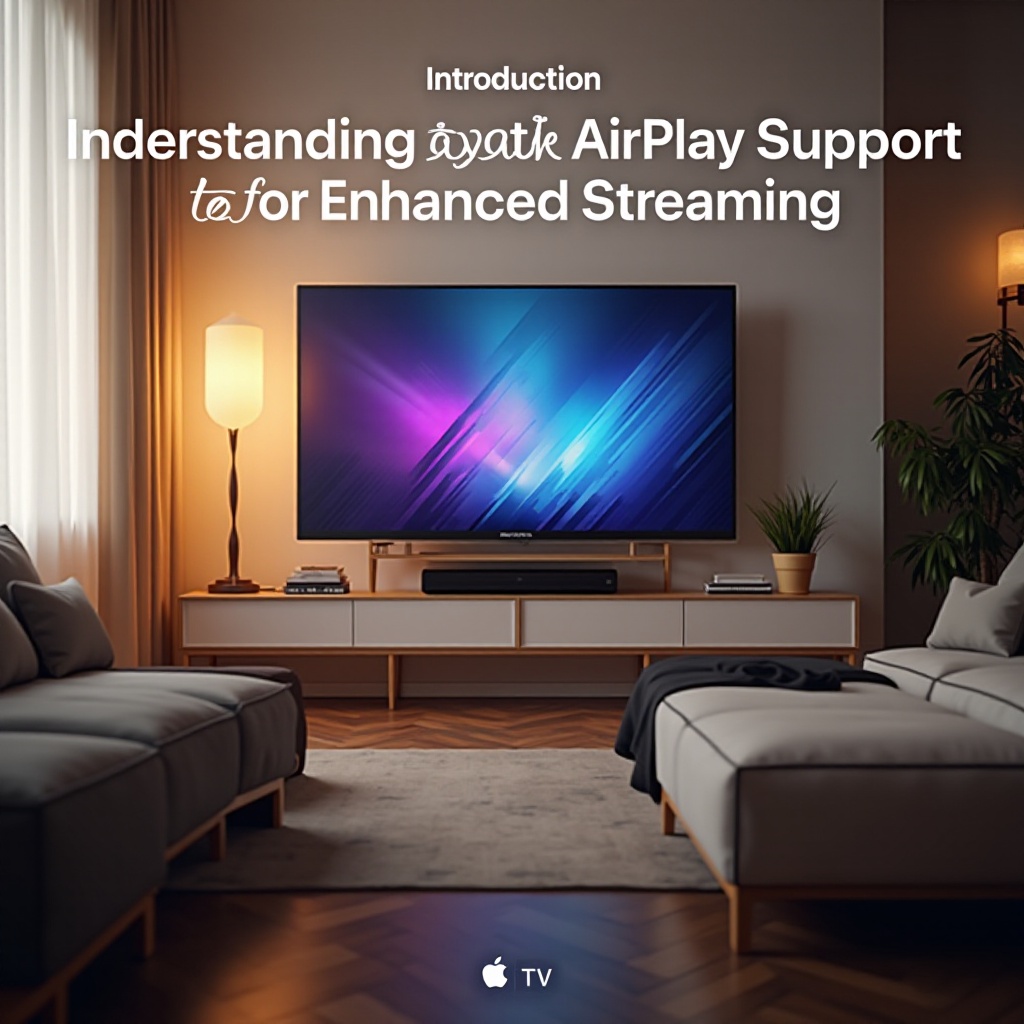 chytrá televize s podporou AirPlay 2