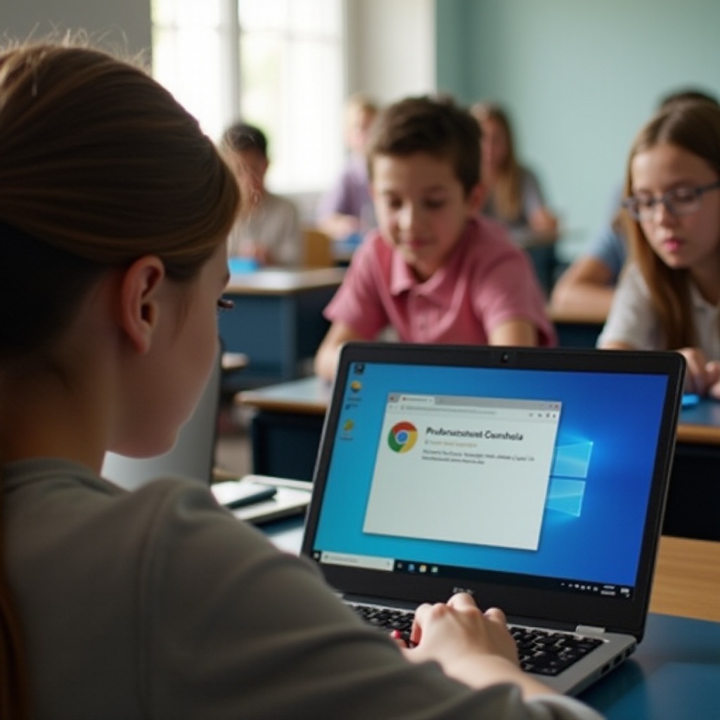 jak sprawdzić na zablokowanym szkolnym chromebooku