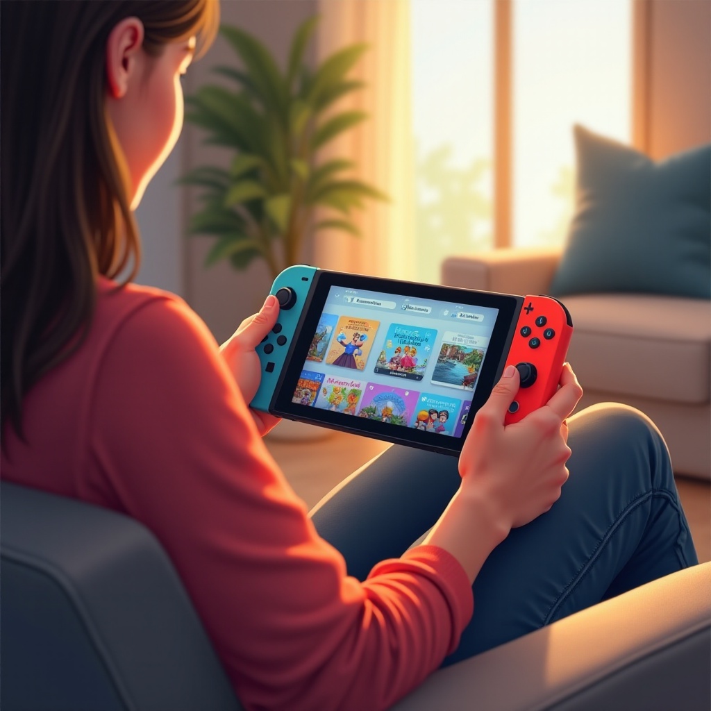 browser pentru Nintendo Switch