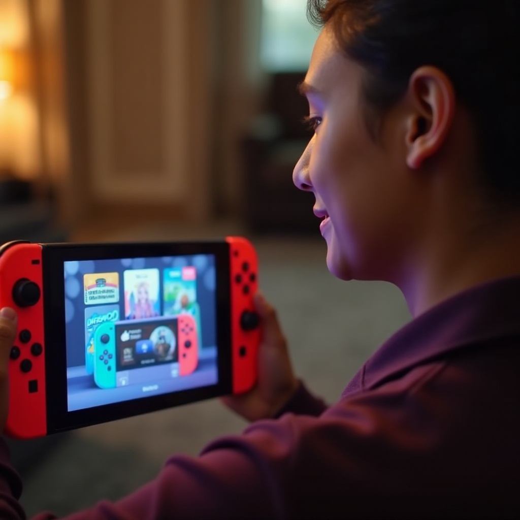 браузър за Nintendo Switch
