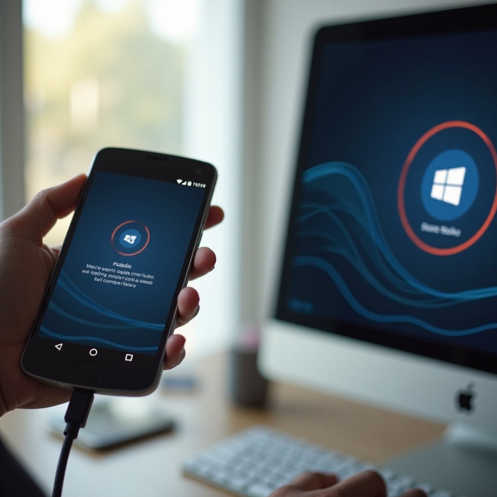 jak połączyć Androida z komputerem