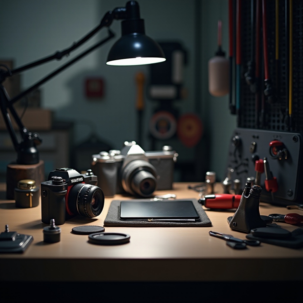 поправити екран камере