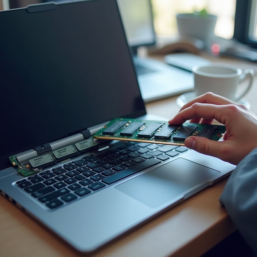 zwiększ pamięć RAM w Chromebooku