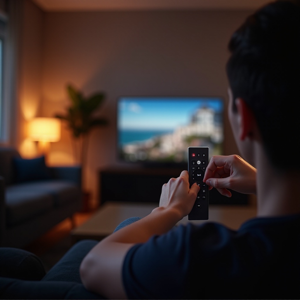 comenzile manuale ale televizorului Vizio