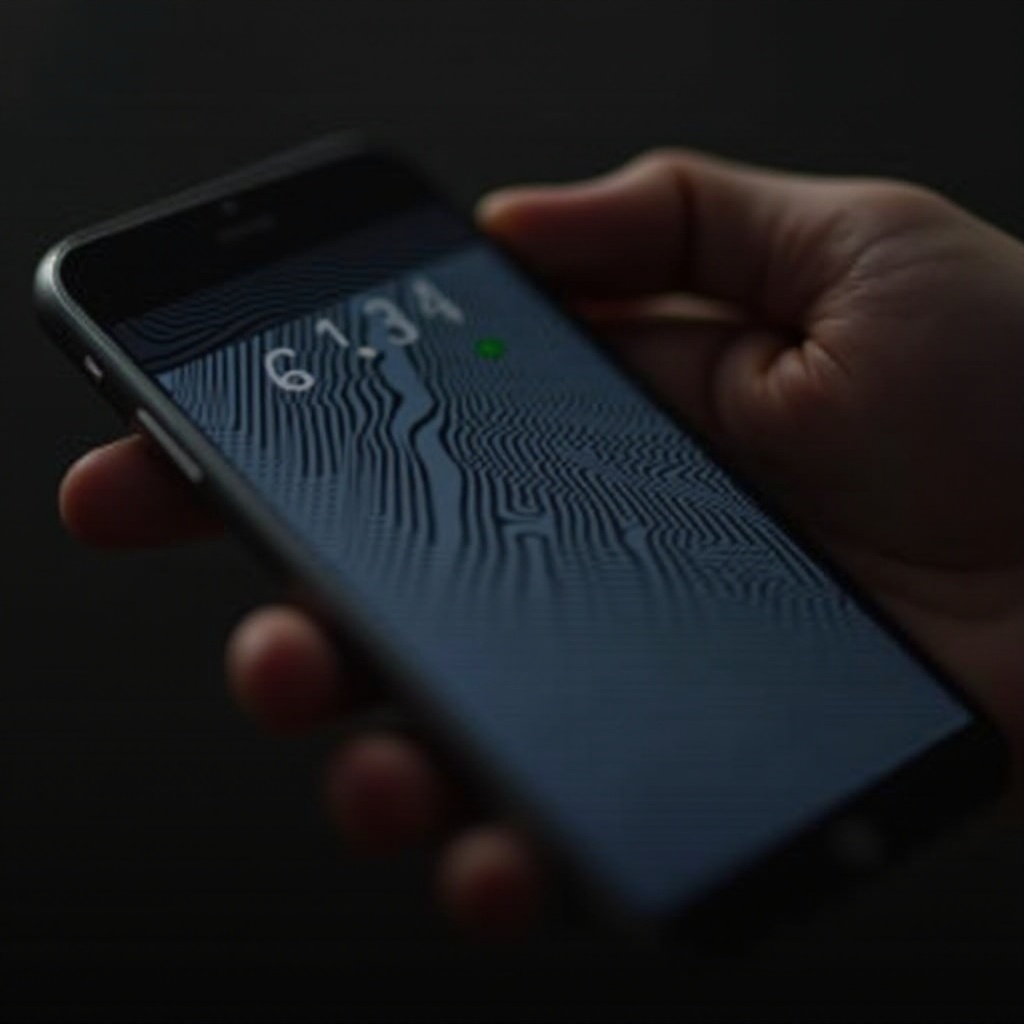 خطوط الشاشة على الآيفون