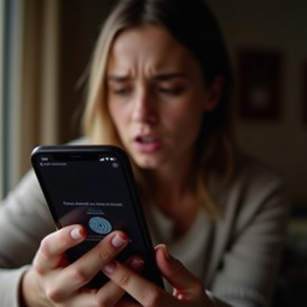 id dotyk nie działa