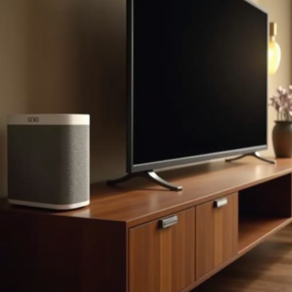 conectează sonos one la televizor