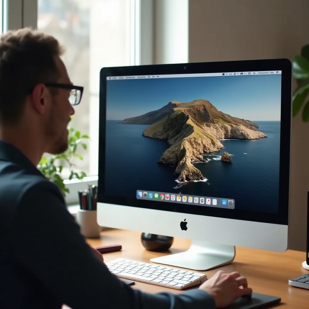 jak uzamknout dock na macu