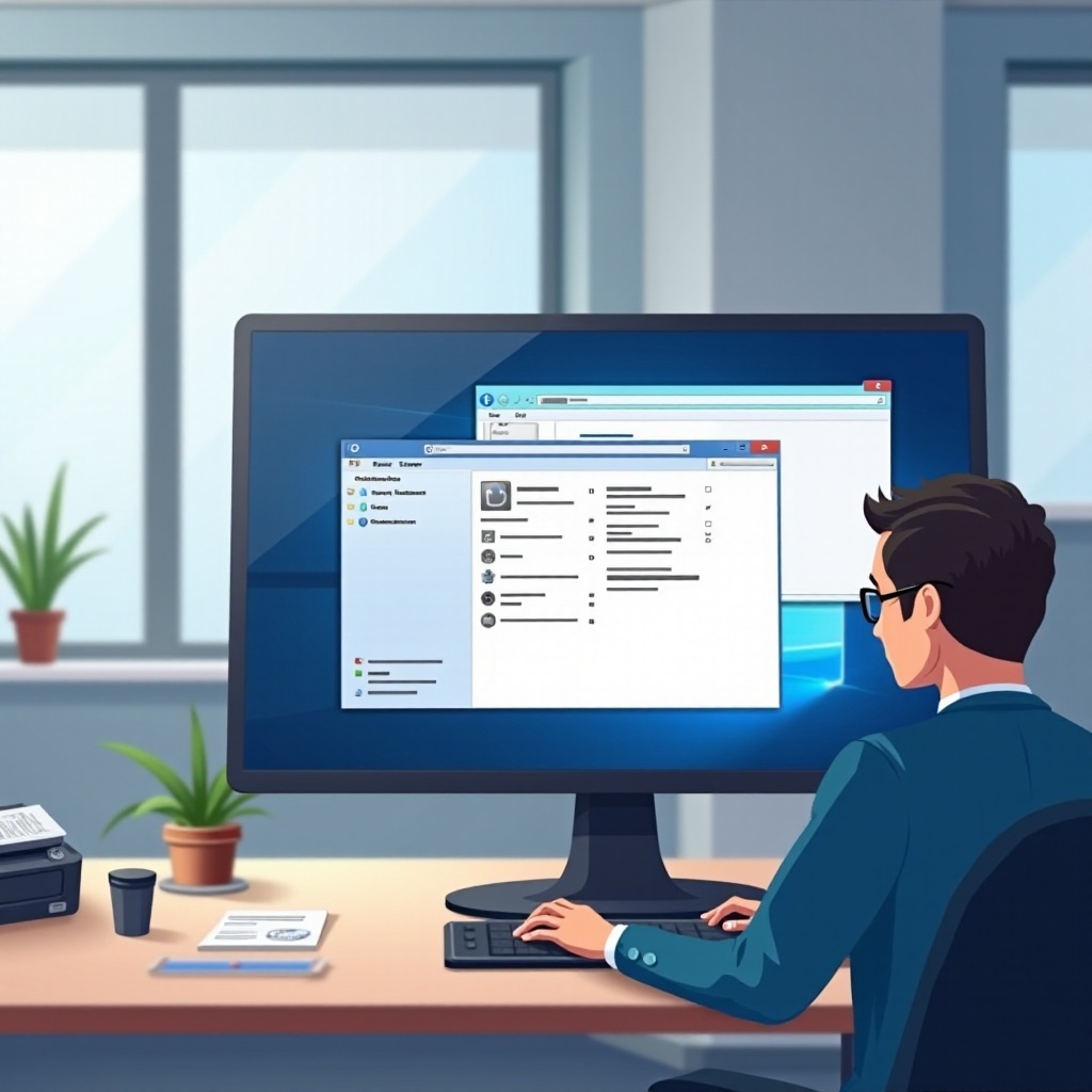 إدارة الطباعة ويندوز 11