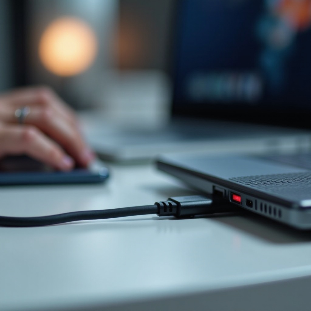 jak připojit Android k počítači