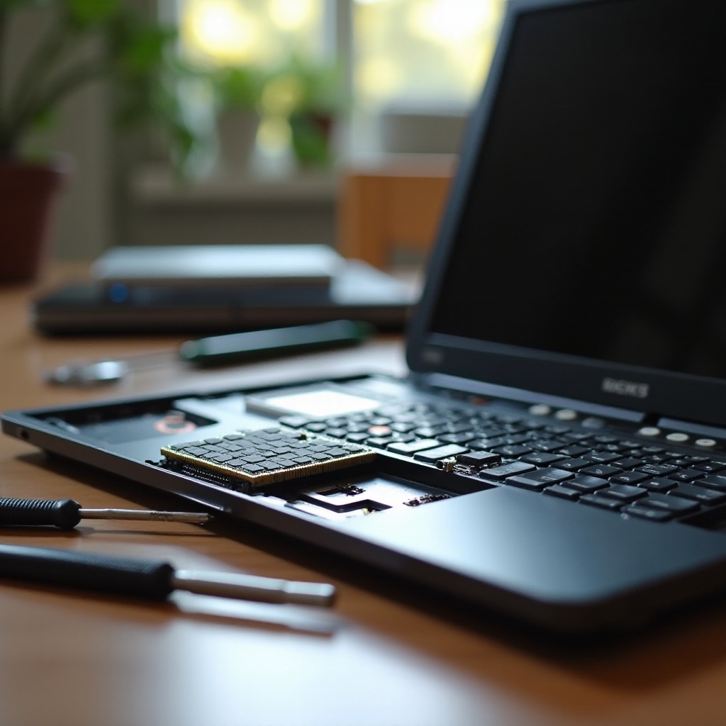 надстройване на RAM паметта на Chromebook