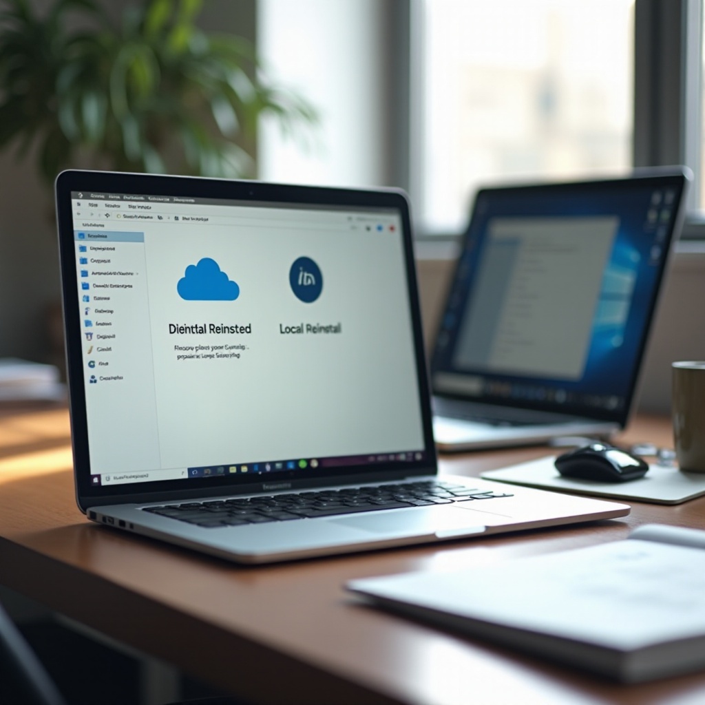 поново инсталирати Windows из облака или локално