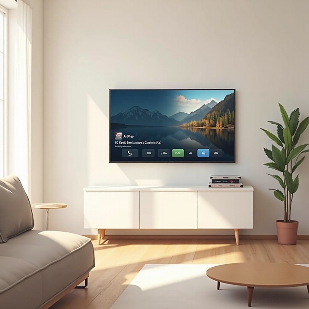 televizor inteligent cu AirPlay 2