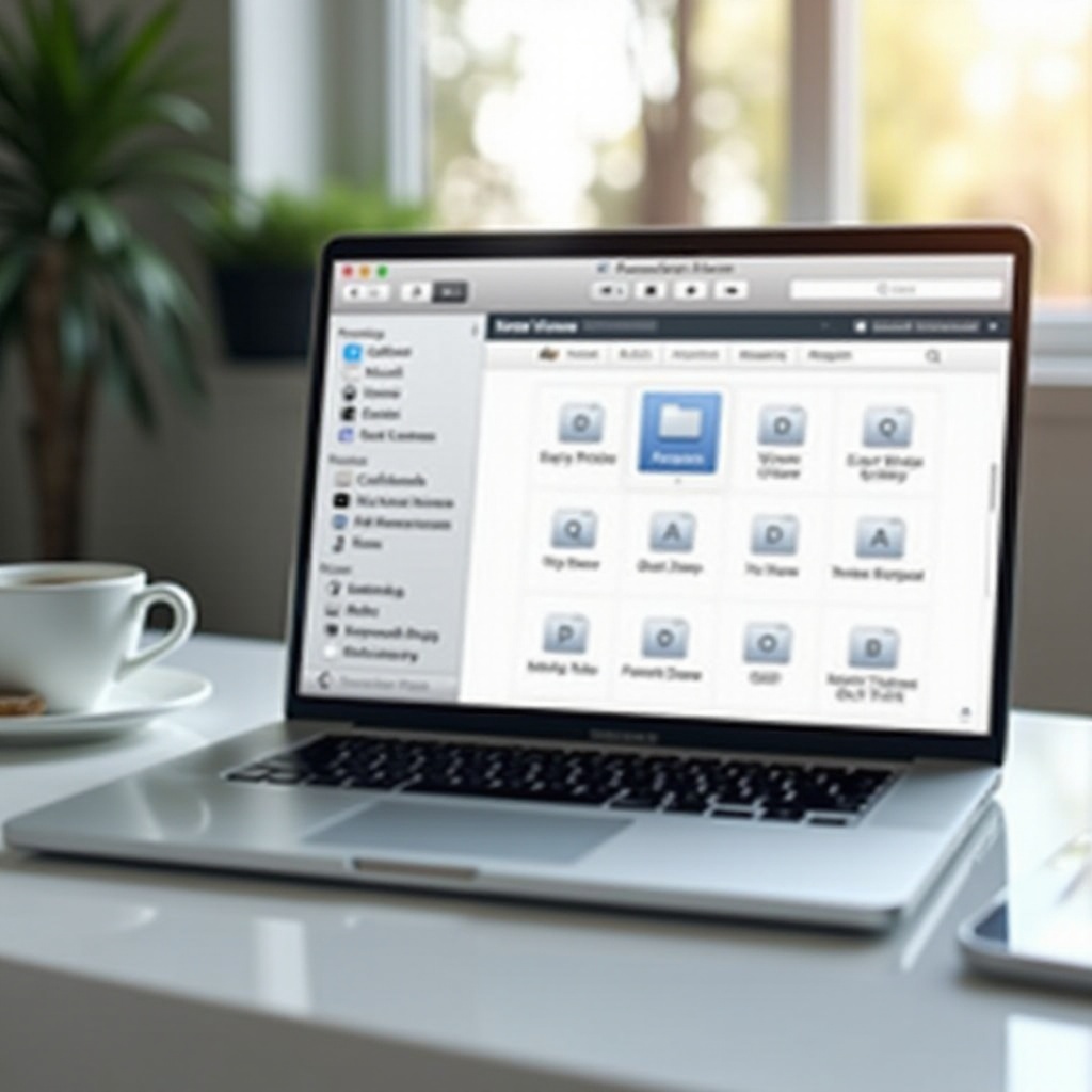 how to keep download s in find on macbook pro