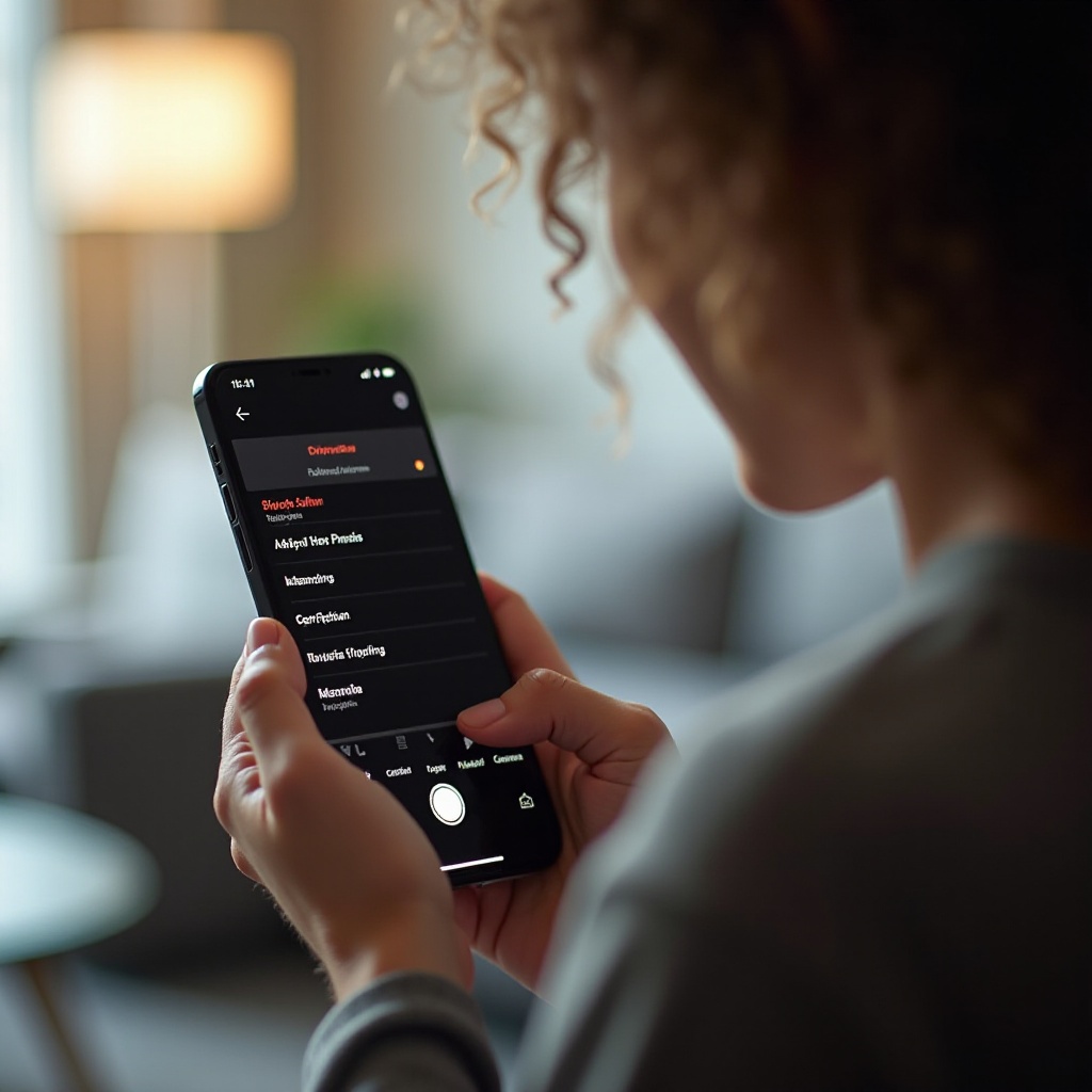 jak zatrzymać obracanie aparatu