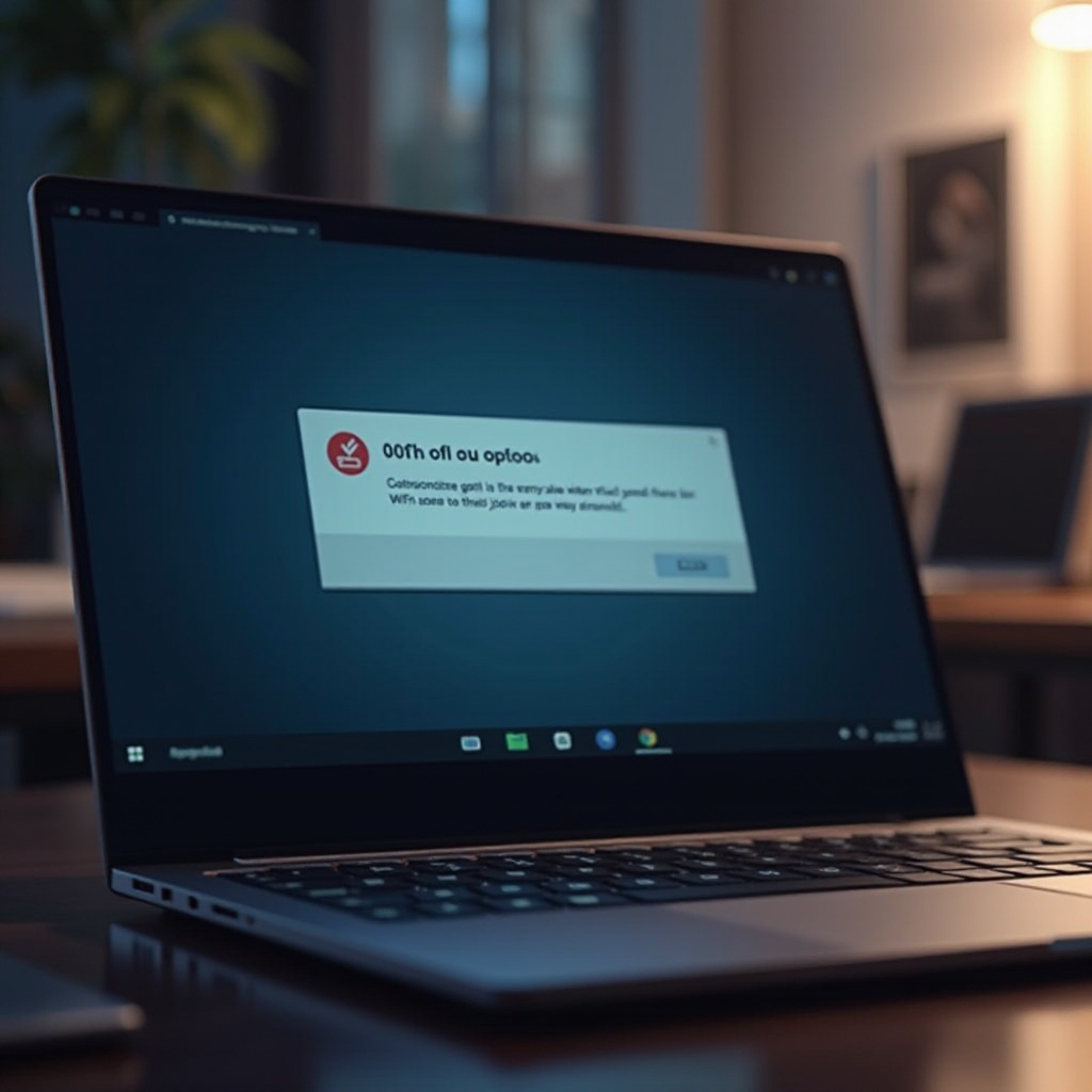 wifi на chromebook не работи