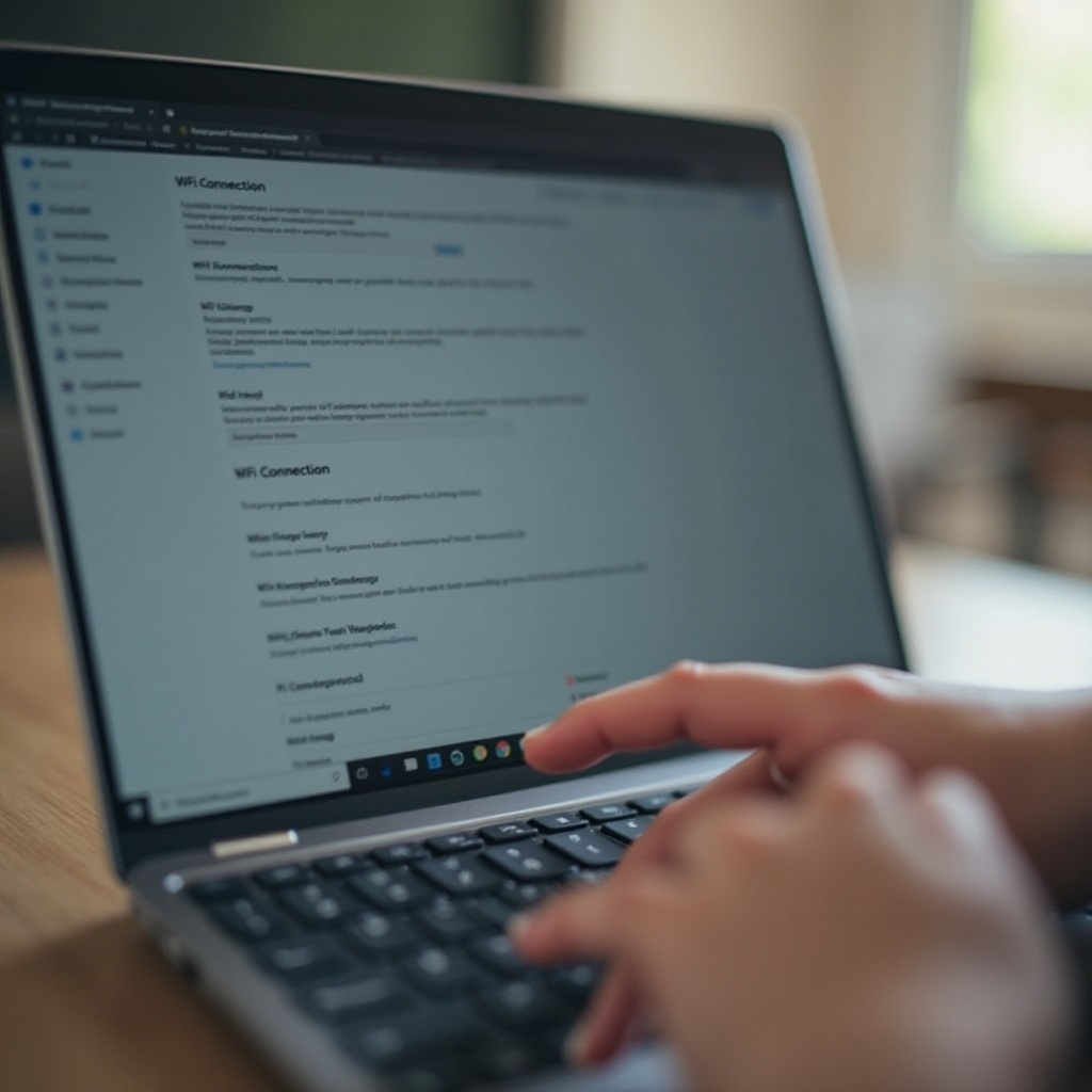 WiFi на Chromebook не работает