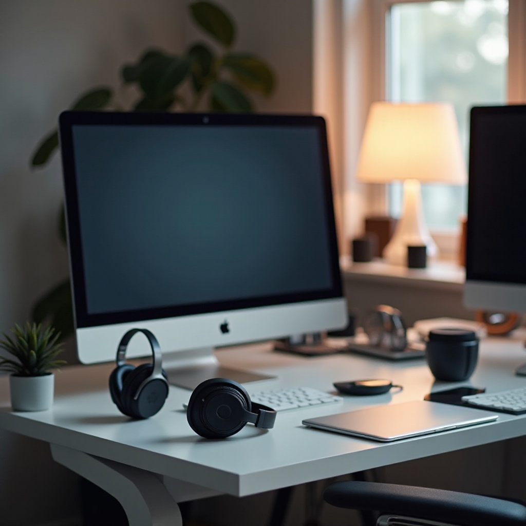 sluchátka pro počítač iMac