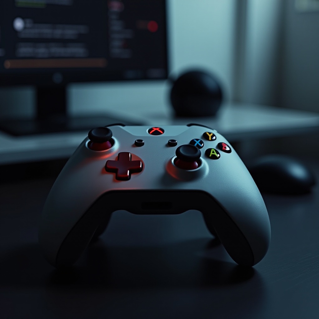 pc kontroler xbox one miga światłem brak połączenia