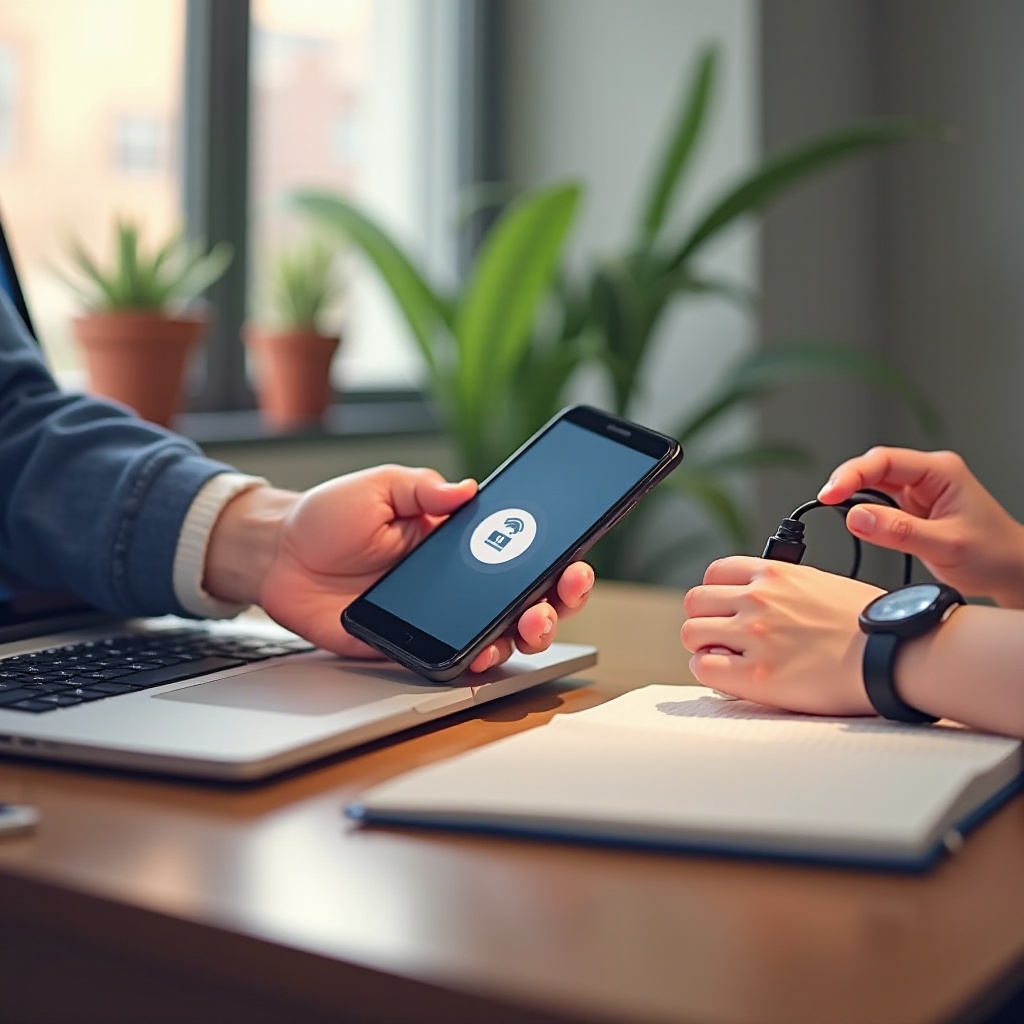 كيفية توصيل الأندرويد بالكمبيوتر