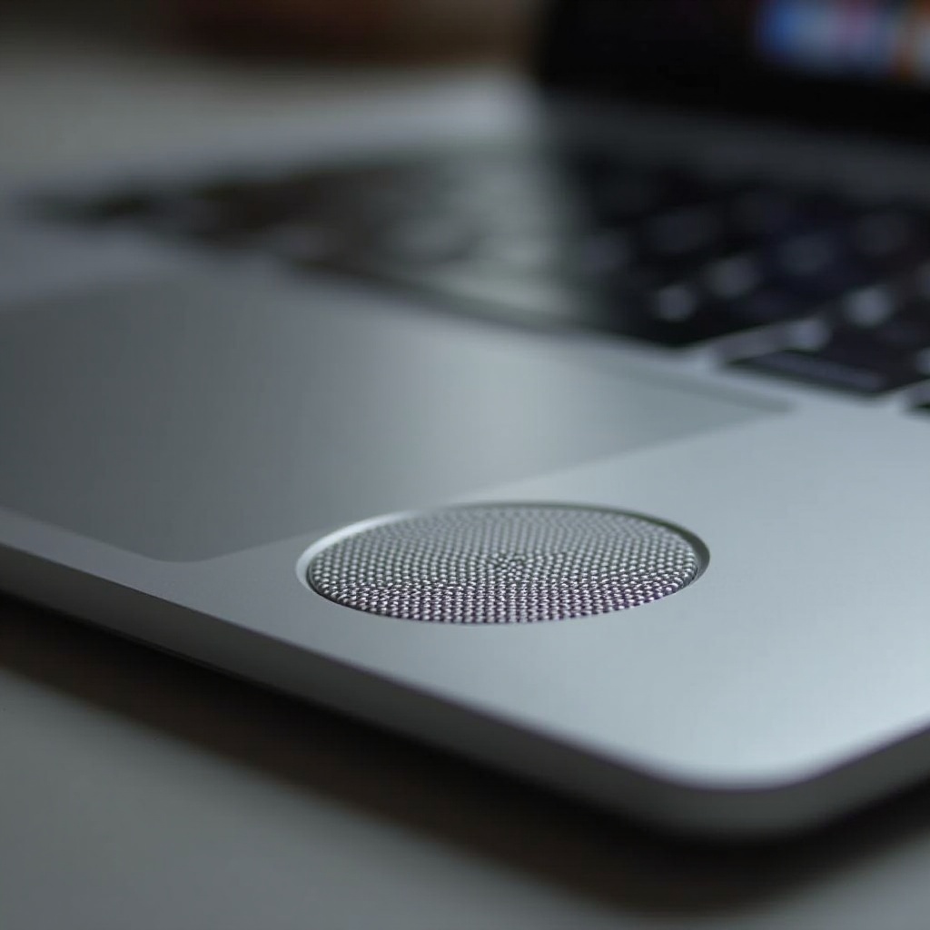 где находится динамик MacBook Air