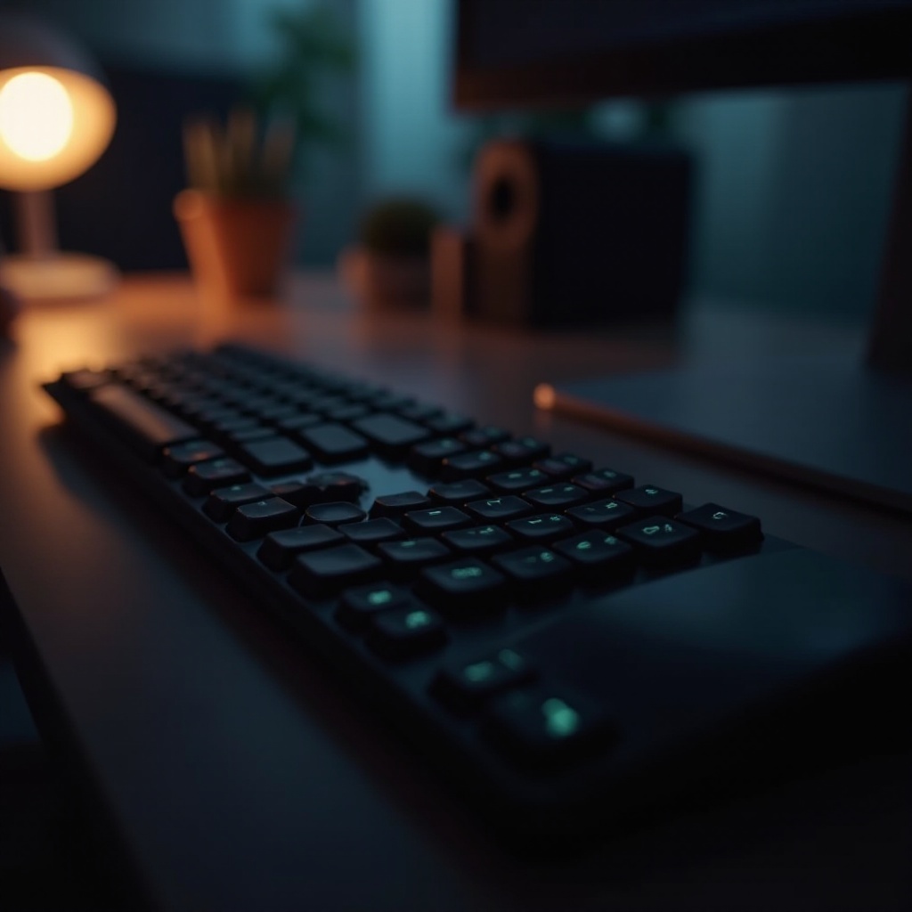 klávesnice logitech nesvítí