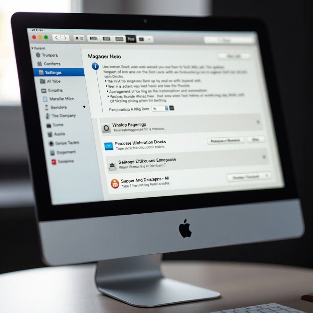 как да заключите дока на мака