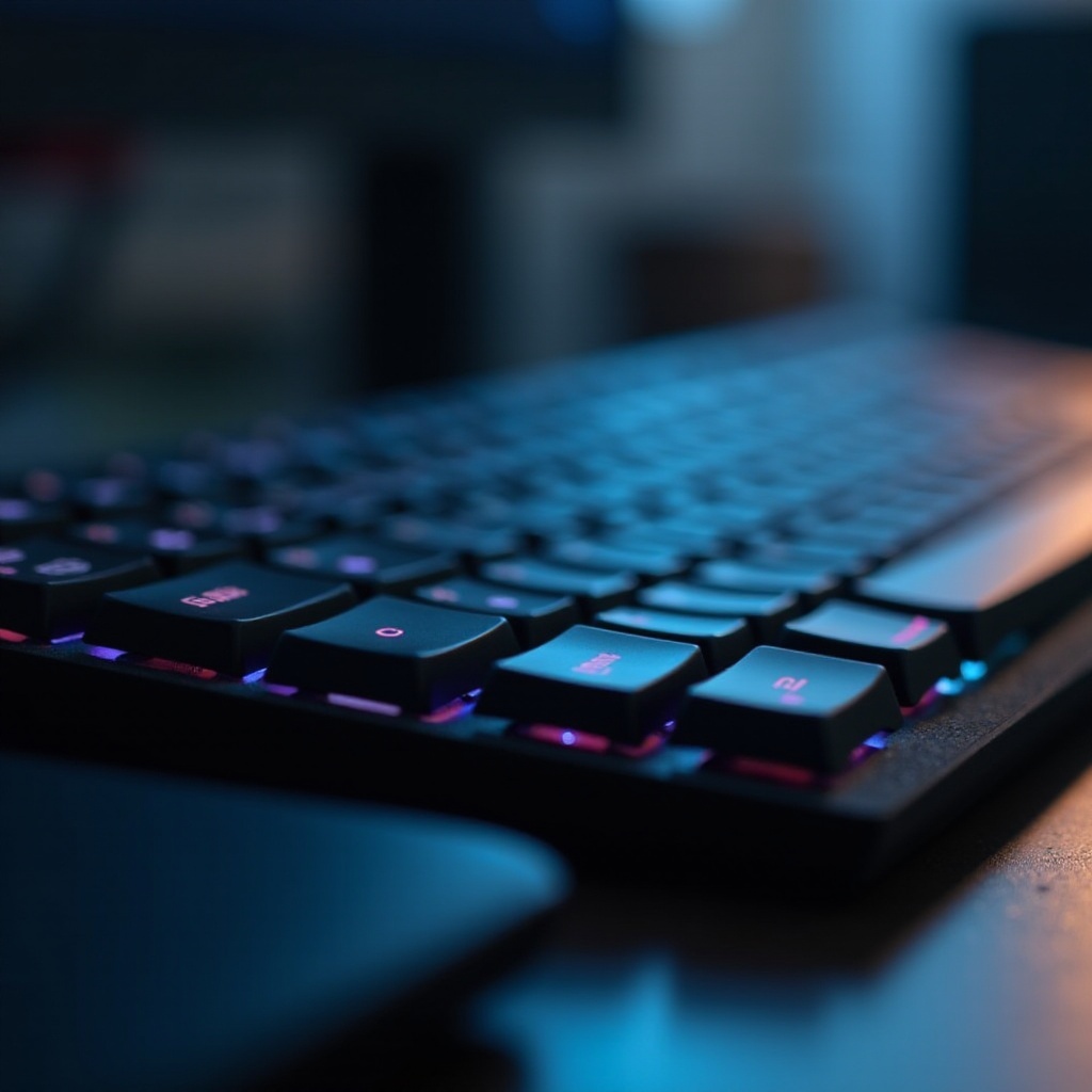 لوحة مفاتيح لوجيتك لا تضيء