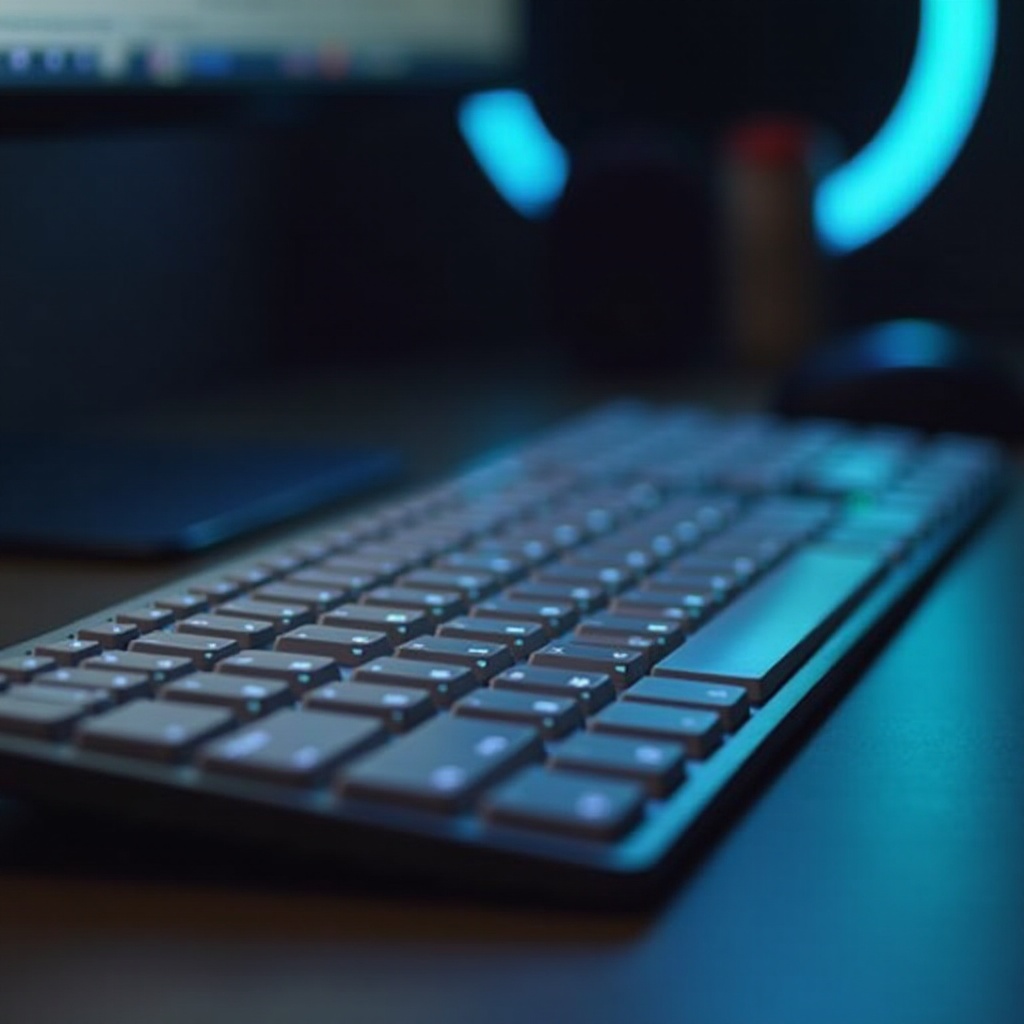 klawiatura logitech nie świeci