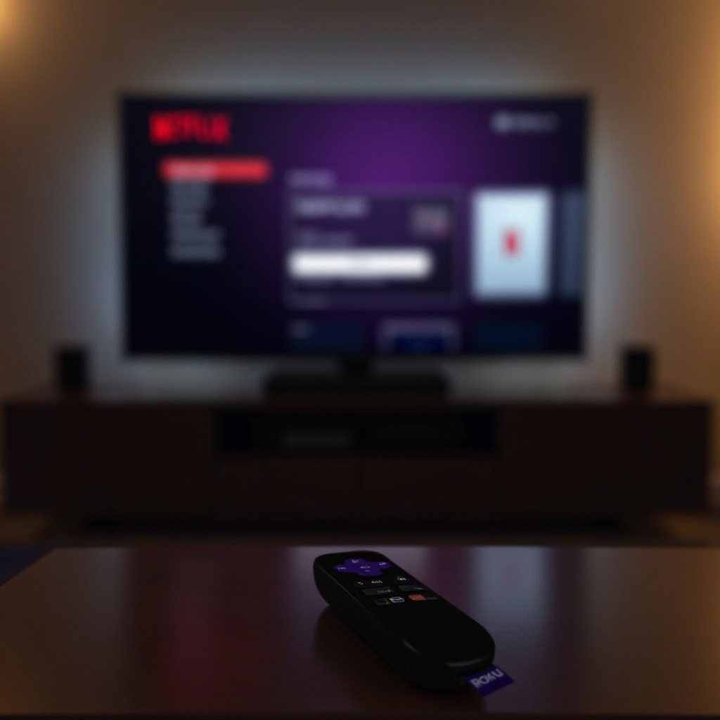 как да сменя профила в Netflix на Roku телевизор