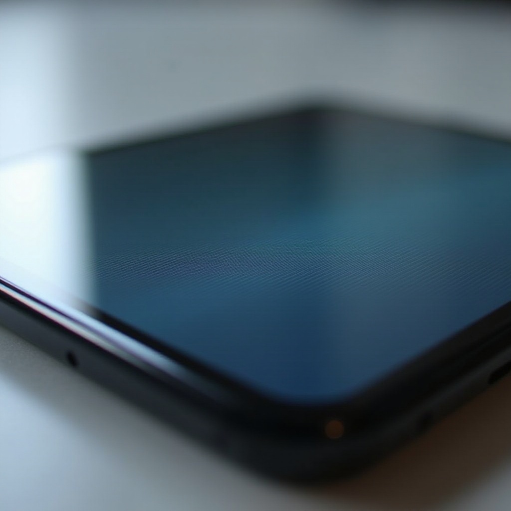 линии на екрана на iPhone