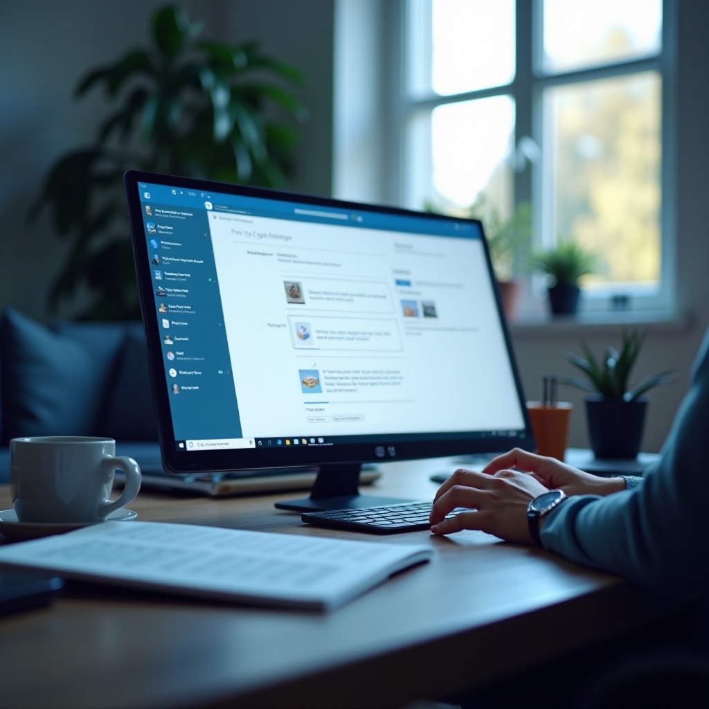 zarządzanie drukiem windows 11